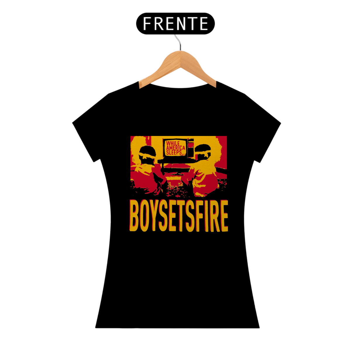 Nome do produto: Boysetsfire - Baby Look