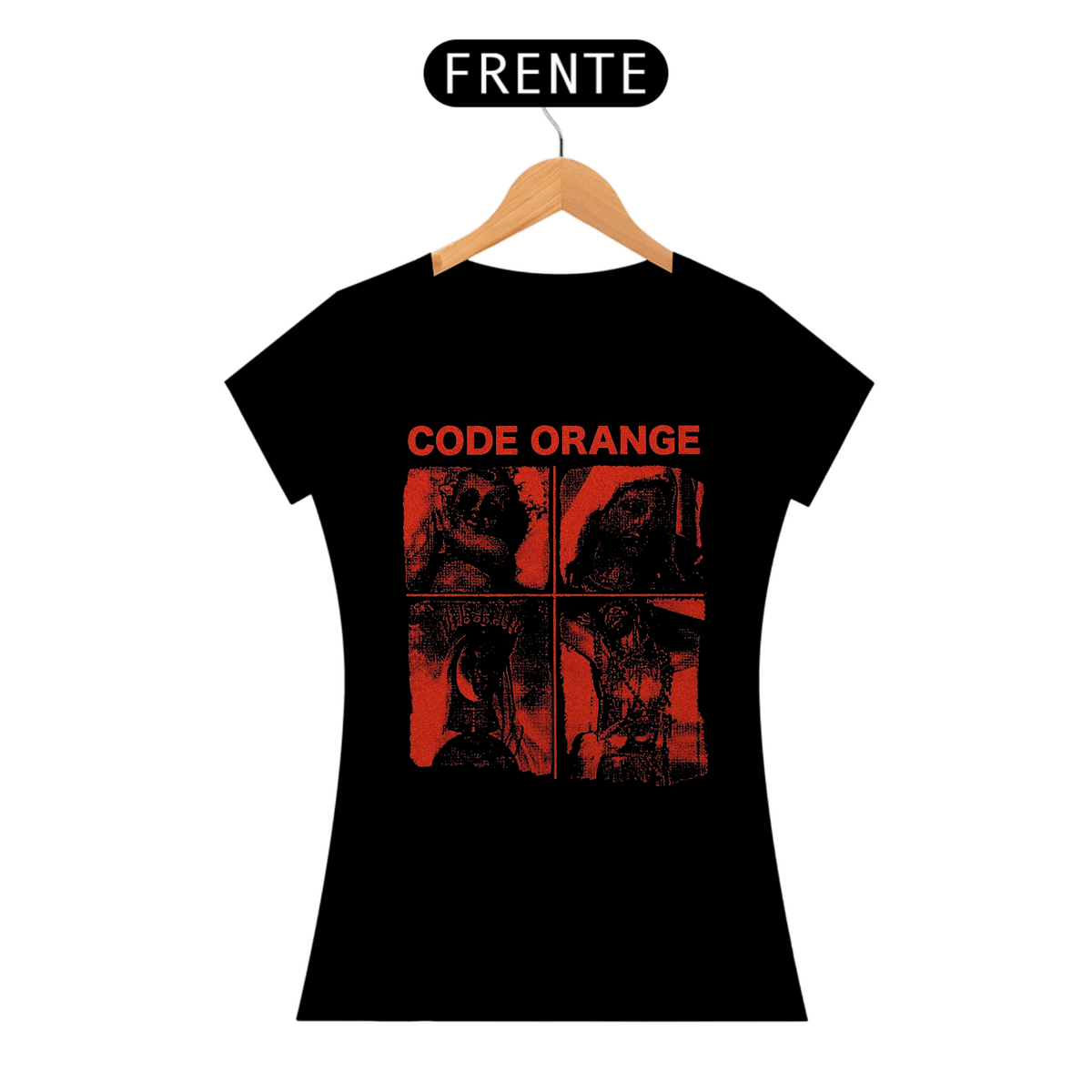 Nome do produto: Code Orange - Baby Look