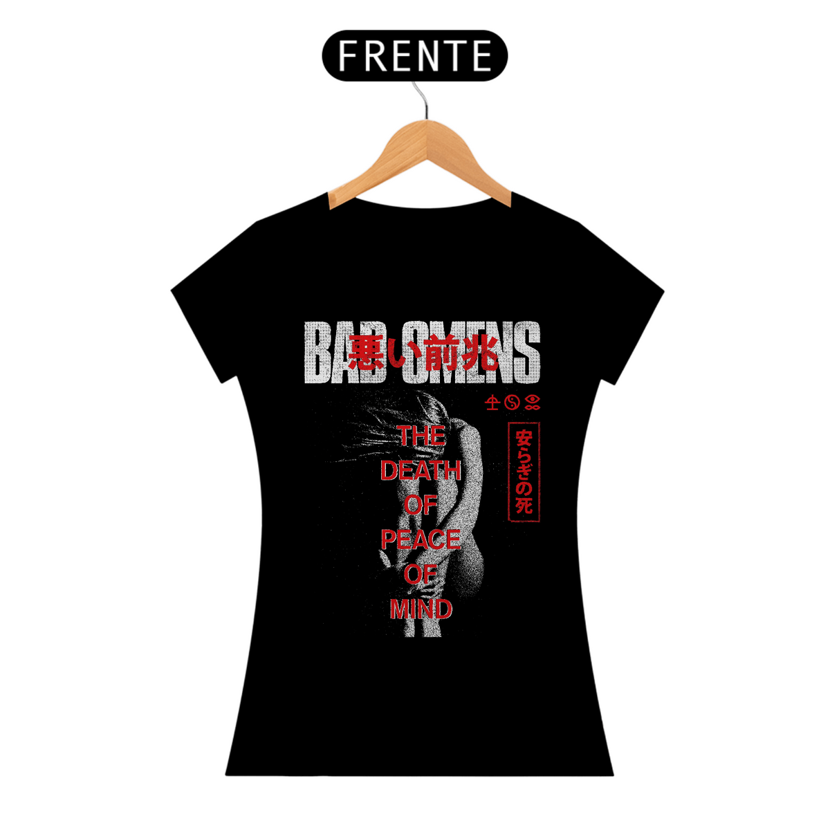 Nome do produto: Bad Omens - Baby Look