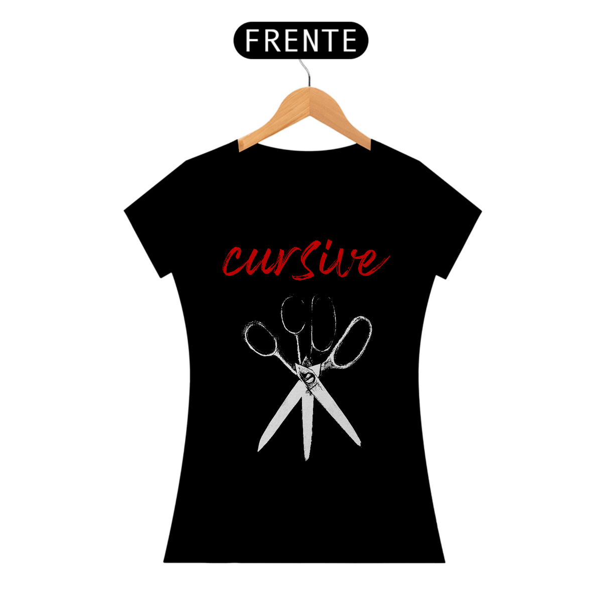 Nome do produto: Cursive - Baby Look