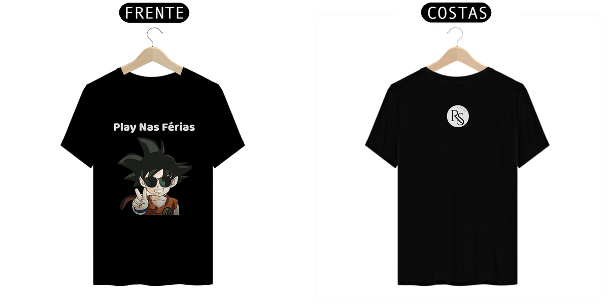 Nome do produto: Camisa Goku férias - Dragon Ball Z