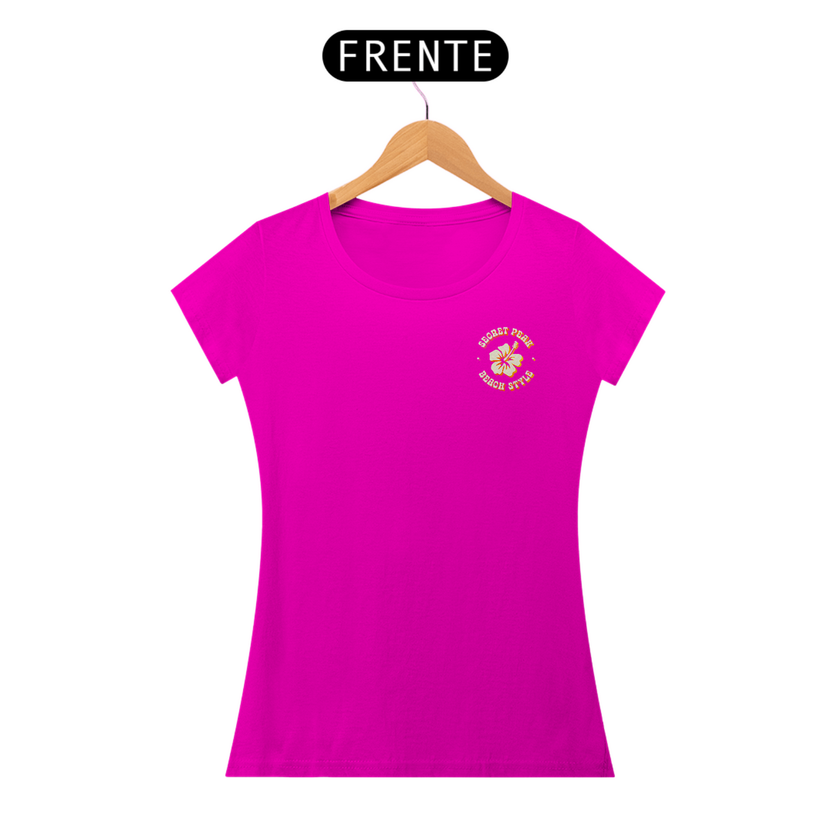 Nome do produto: CAMISETA FEMININA SECRET PEAK HIBISCO