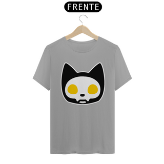 Nome do produtoCamiseta de Gato -  Gato Caveirinha