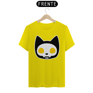 Nome do produtoCamiseta de Gato -  Gato Caveirinha