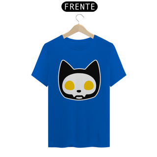 Nome do produtoCamiseta de Gato -  Gato Caveirinha