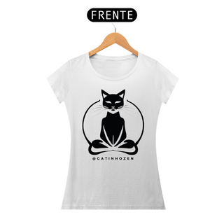 Camiseta de Gato -  Gatinho Zen