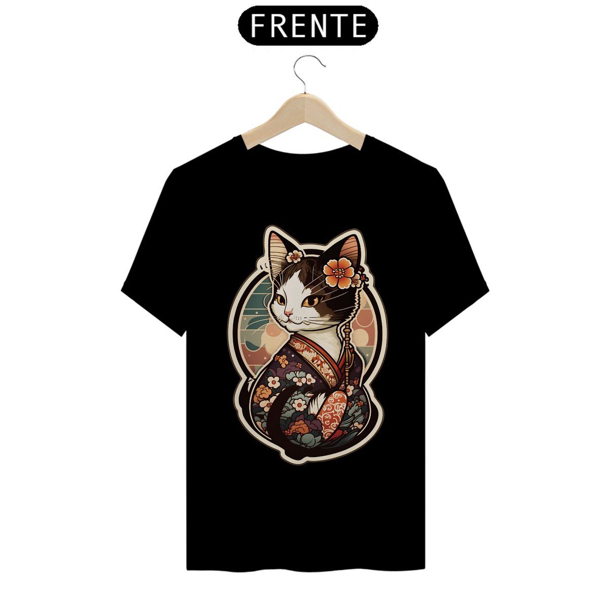 Nome do produto: Camiseta de Gato -  Geixa Cat