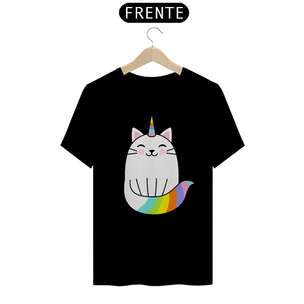 Nome do produto: Camiseta de Gato -  Miaunicornio