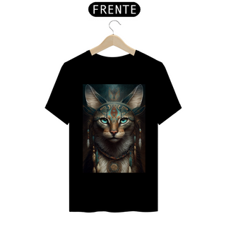 Camiseta Masculina Gato Xamânico