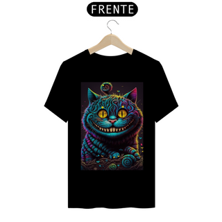 Camiseta Masculina Gato Cheshire