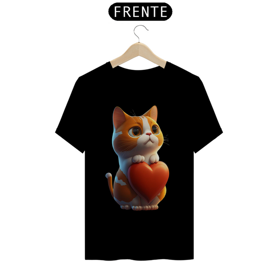 Camiseta de Gato - Gatinho Fofo