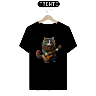 Camiseta de Gato - Cat Rock