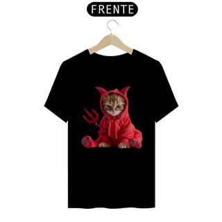 Camiseta Masculina Crazy Cat