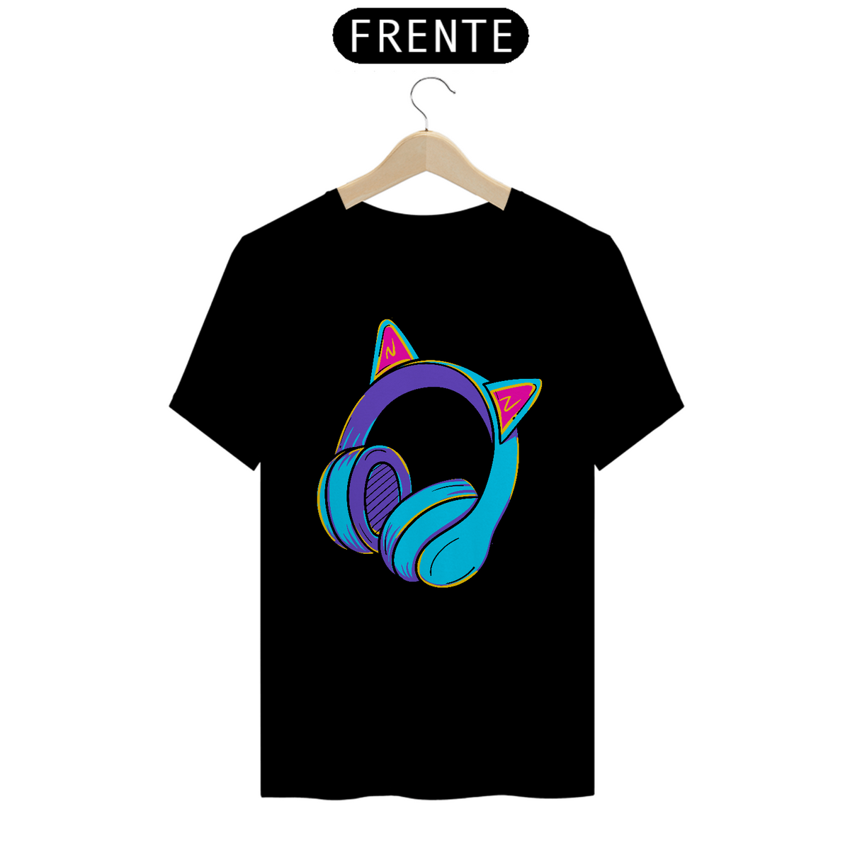Nome do produto: Camiseta de Gato -  Cat Phones