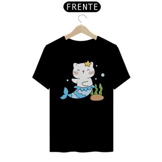 Camiseta de Gato -  Gata Sereia