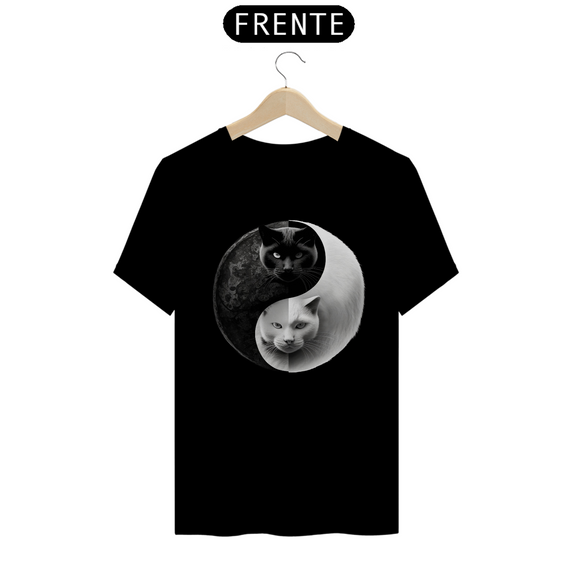 Camiseta de Gato -  Yin Yang Cat