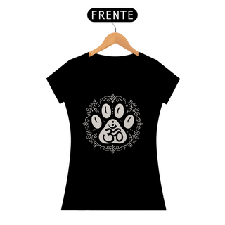 Nome do produtoCamiseta de Gato - Pata de gato com OM