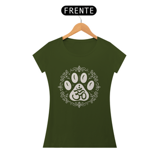 Nome do produtoCamiseta de Gato - Pata de gato com OM