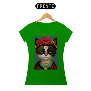 Nome do produtoCamiseta de Gato - Frida Cat