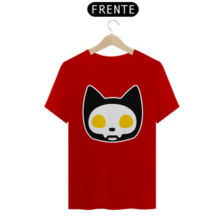 Nome do produtoCamiseta de Gato -  Gato Caveirinha