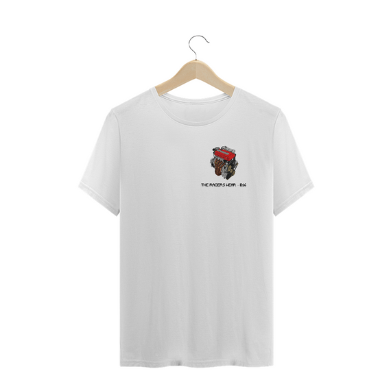Camiseta Plus Size B16 | Frente - Branca
