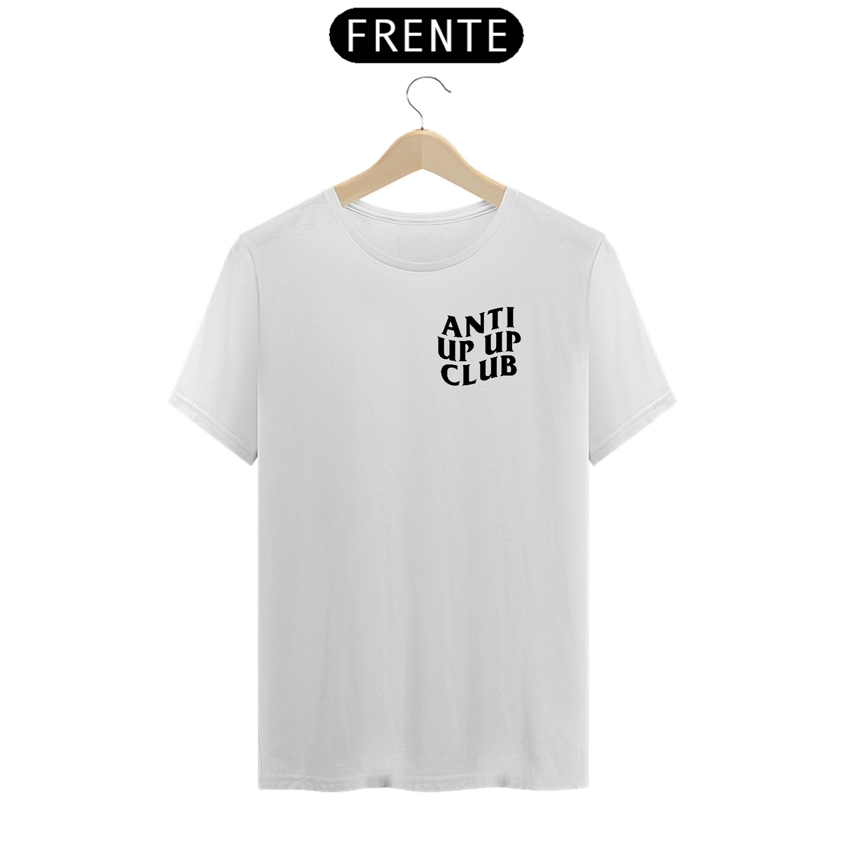 Nome do produto: Camiseta Anti Up Up Club - Frente