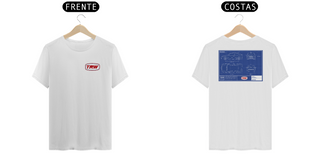 Nome do produtoCamiseta Astra GLS - Blueprint - Frente e Costas