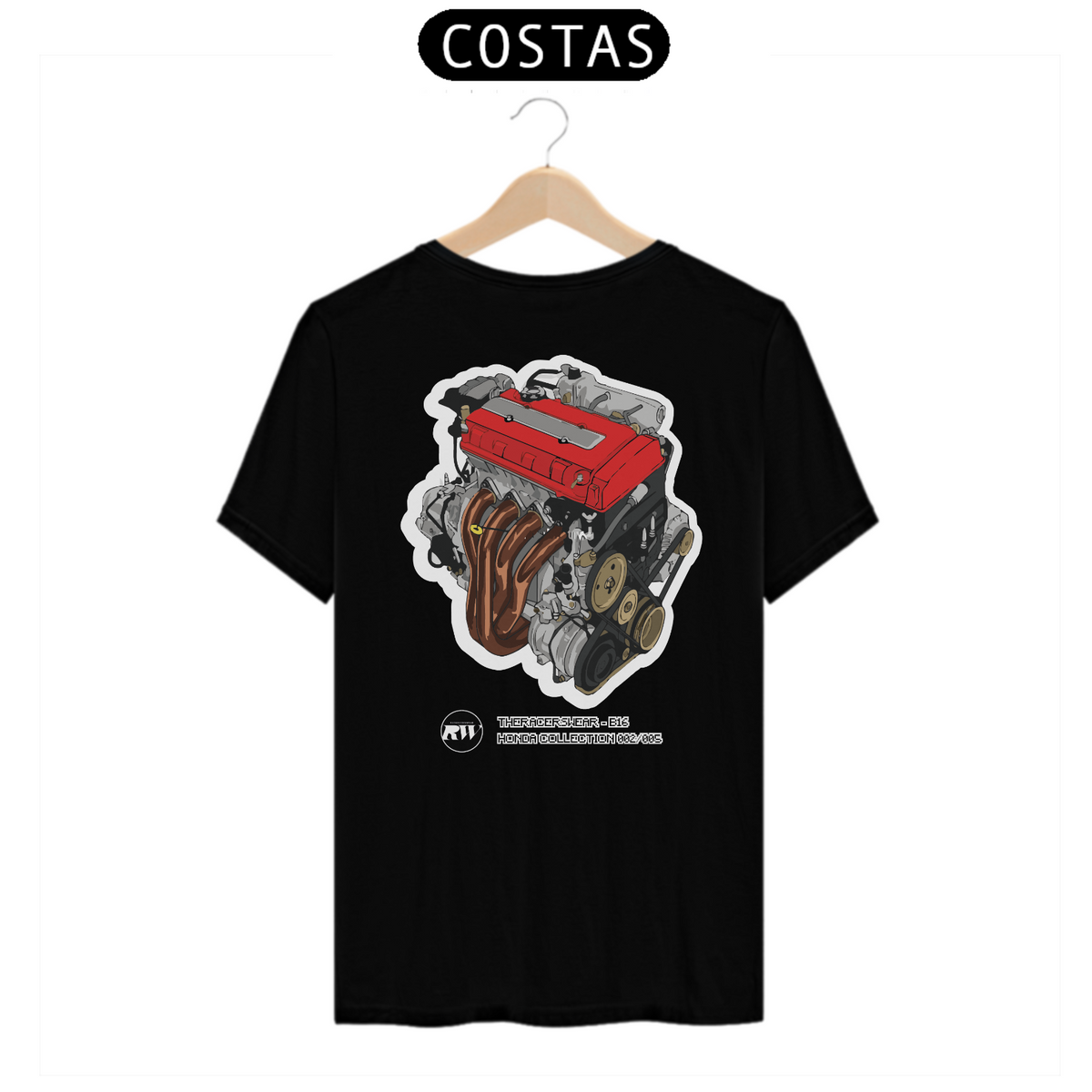 Nome do produto: Camiseta B16 | Costas - Honda Collection 002/005