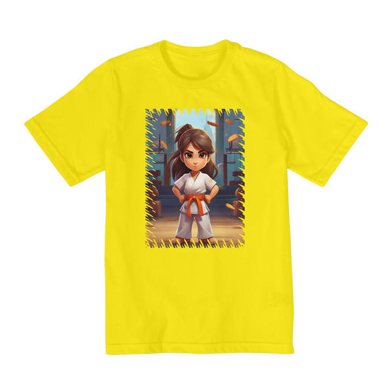 Camiseta karate menina (10 a 14)
