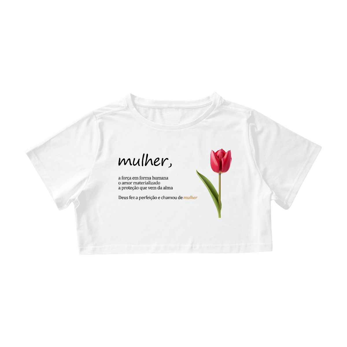Nome do produto: Cropped tulipa pto