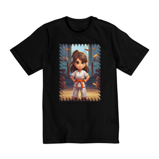 Camiseta menina karate (2 a 8)