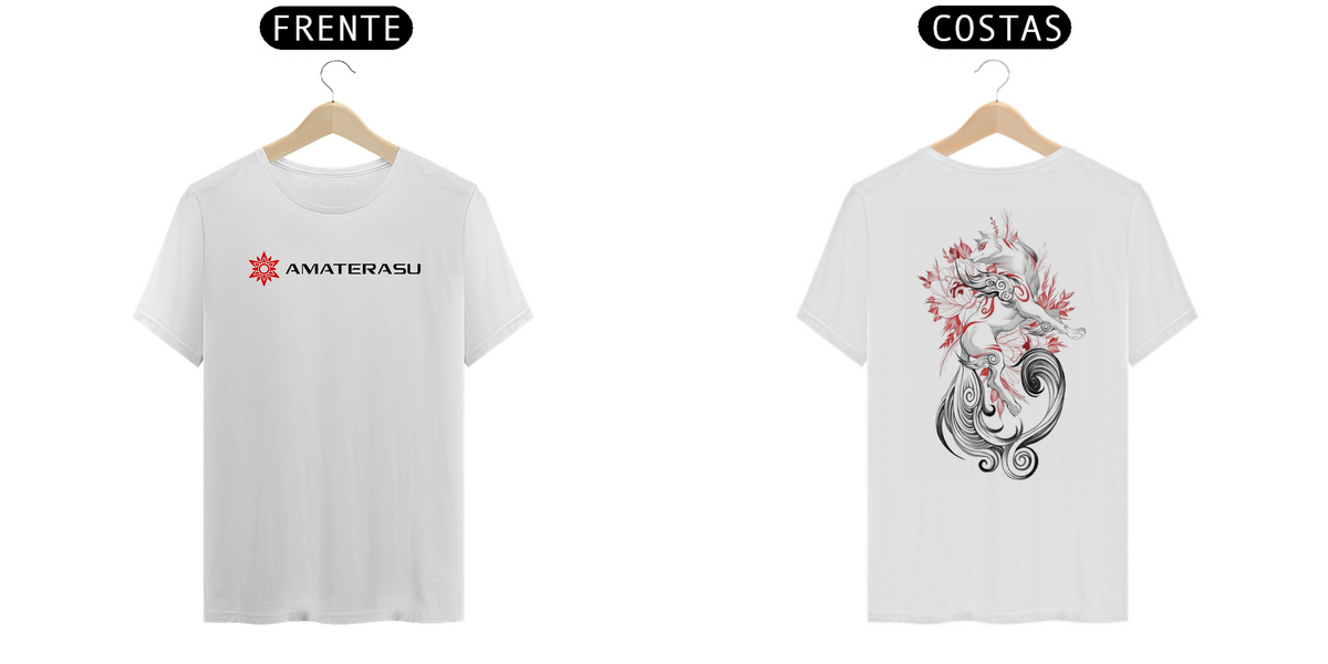 Nome do produto: CAMISA AMATERASU PRIME BRANCA