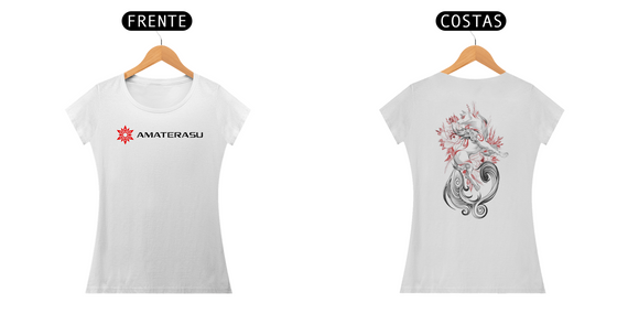 CAMISA FEMININA AMATERASU PRIME BRANCA