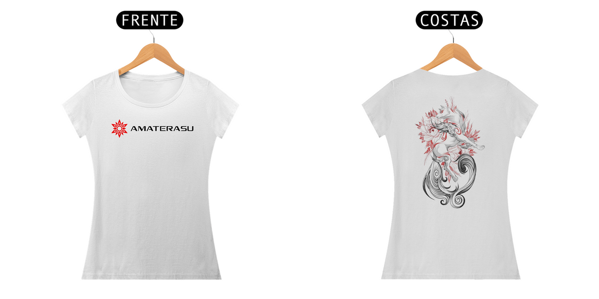 Nome do produto: CAMISA FEMININA AMATERASU PRIME BRANCA