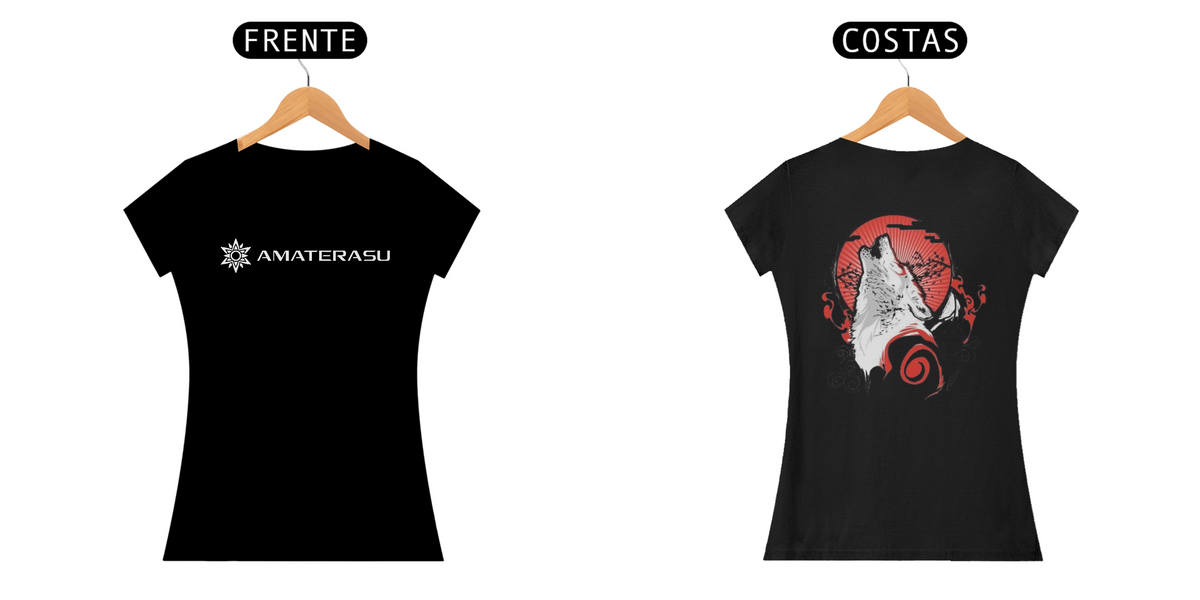 Nome do produto: CAMISA FEMININA AMATERASU PRETA