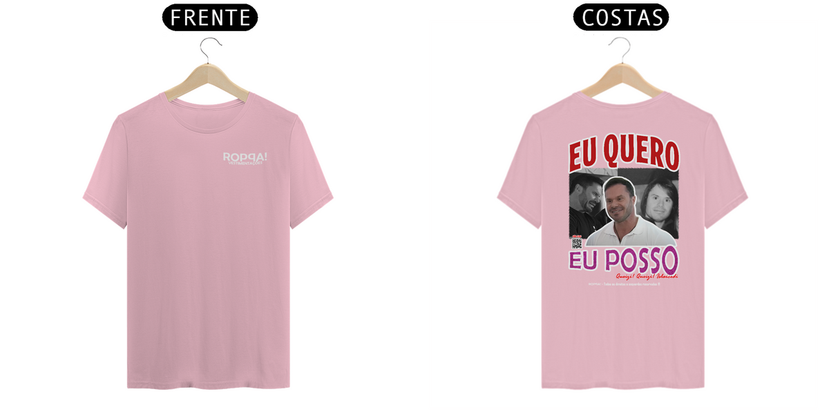 Nome do produto: Eu quero Eu posso - Costas Rosa