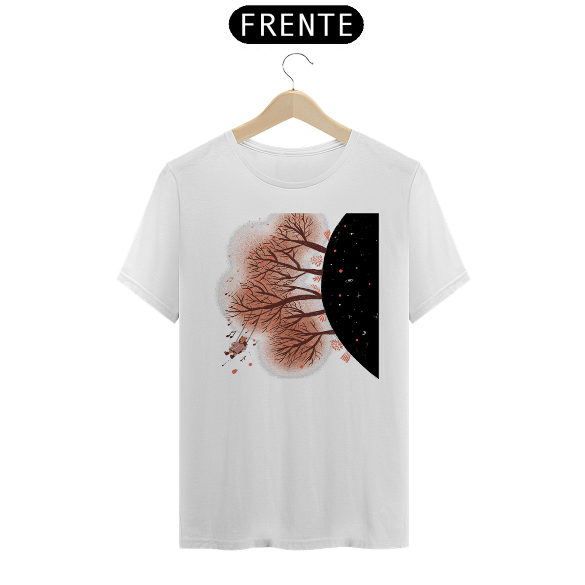 Nome do produto: Camiseta - Balanço Cósmico