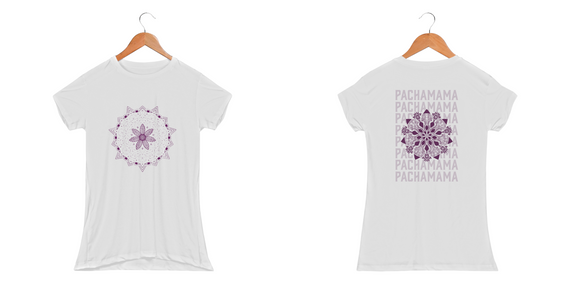 Camiseta Esporte Feminina Mandala