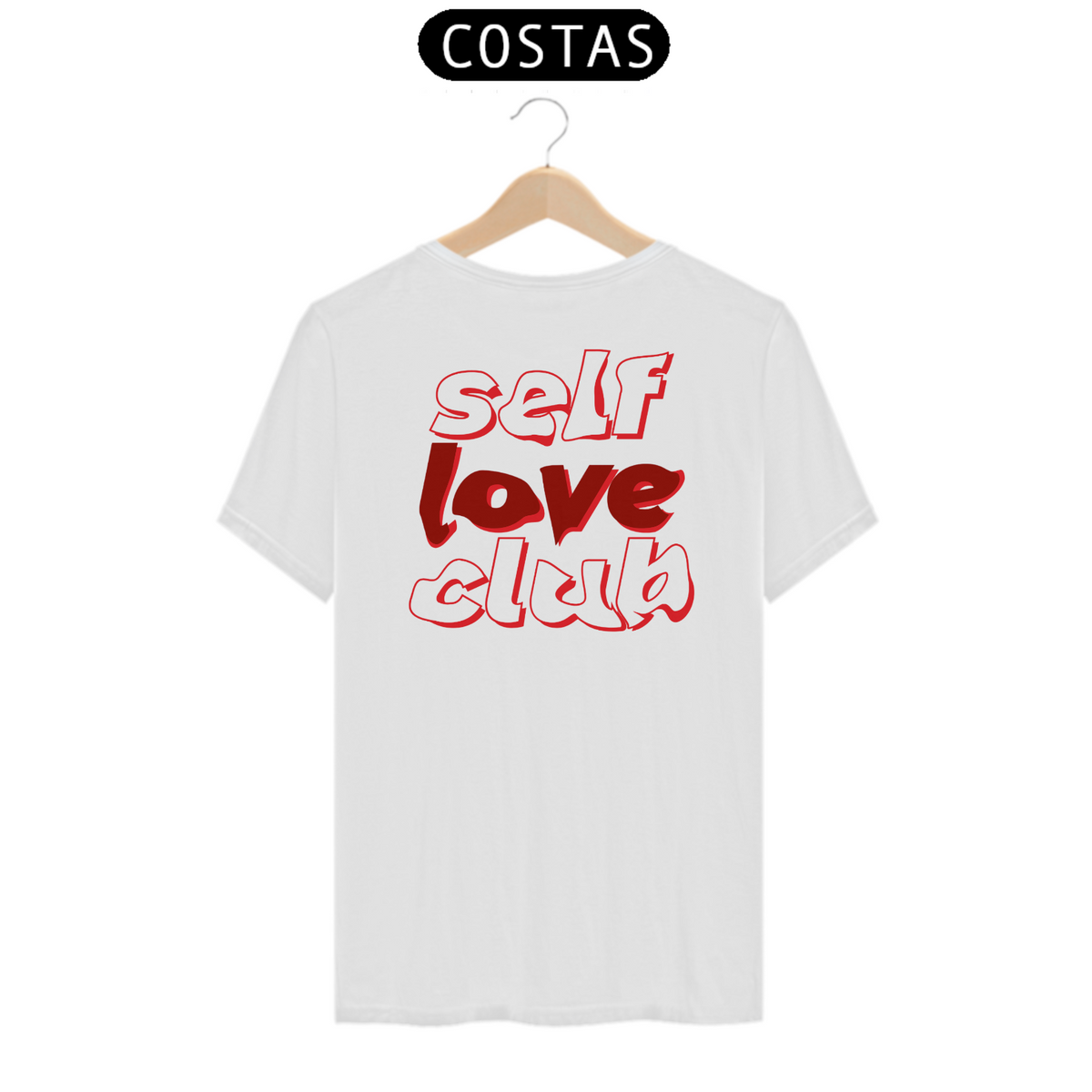 Nome do produto: Camiseta Básica Self Love