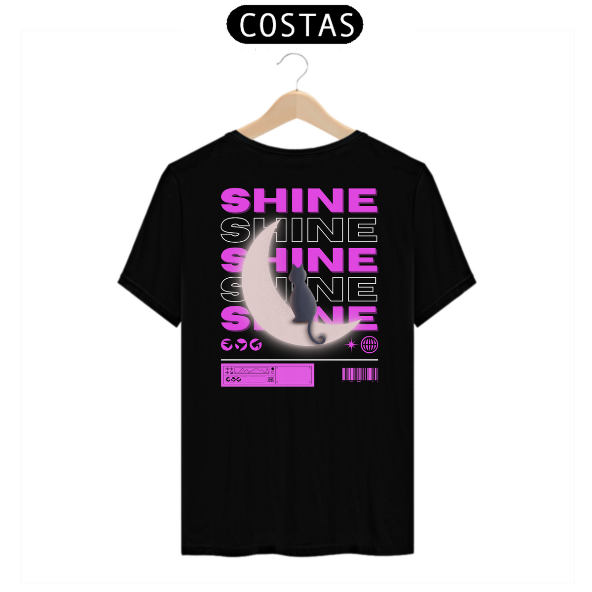 Nome do produto: Camiseta Classic - SHINE