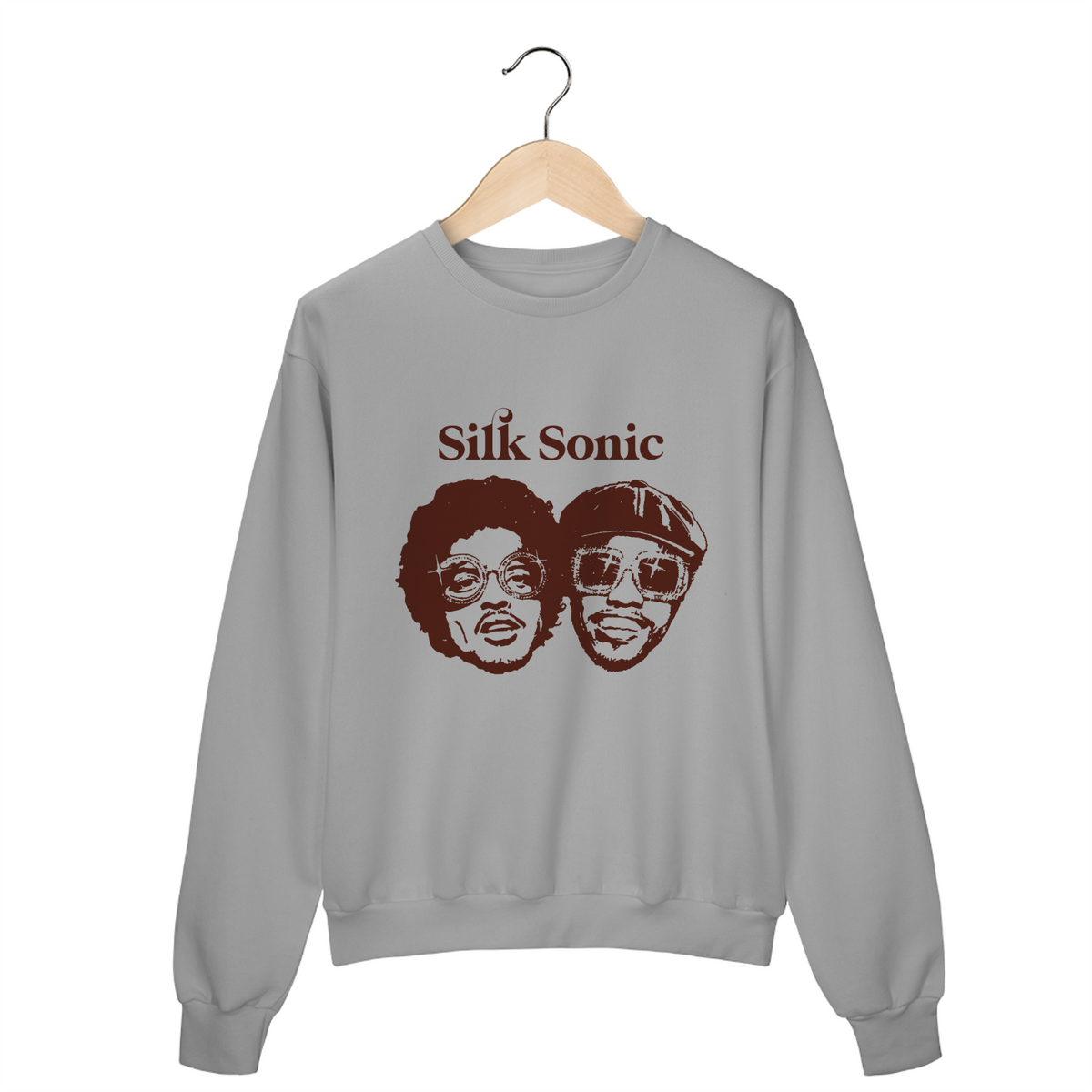 Nome do produto: Bruninho - Moletom Bruno Mars- Silk Sonic