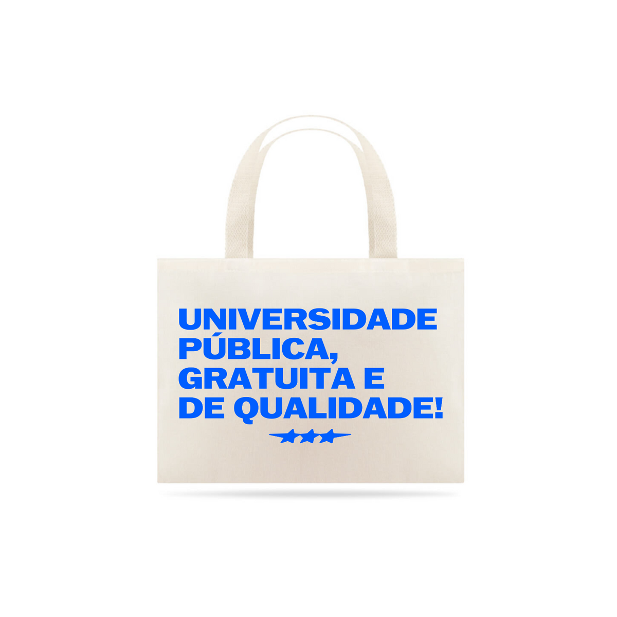 Nome do produto: Alma Acadêmica - Ecobag Universidade Pública 