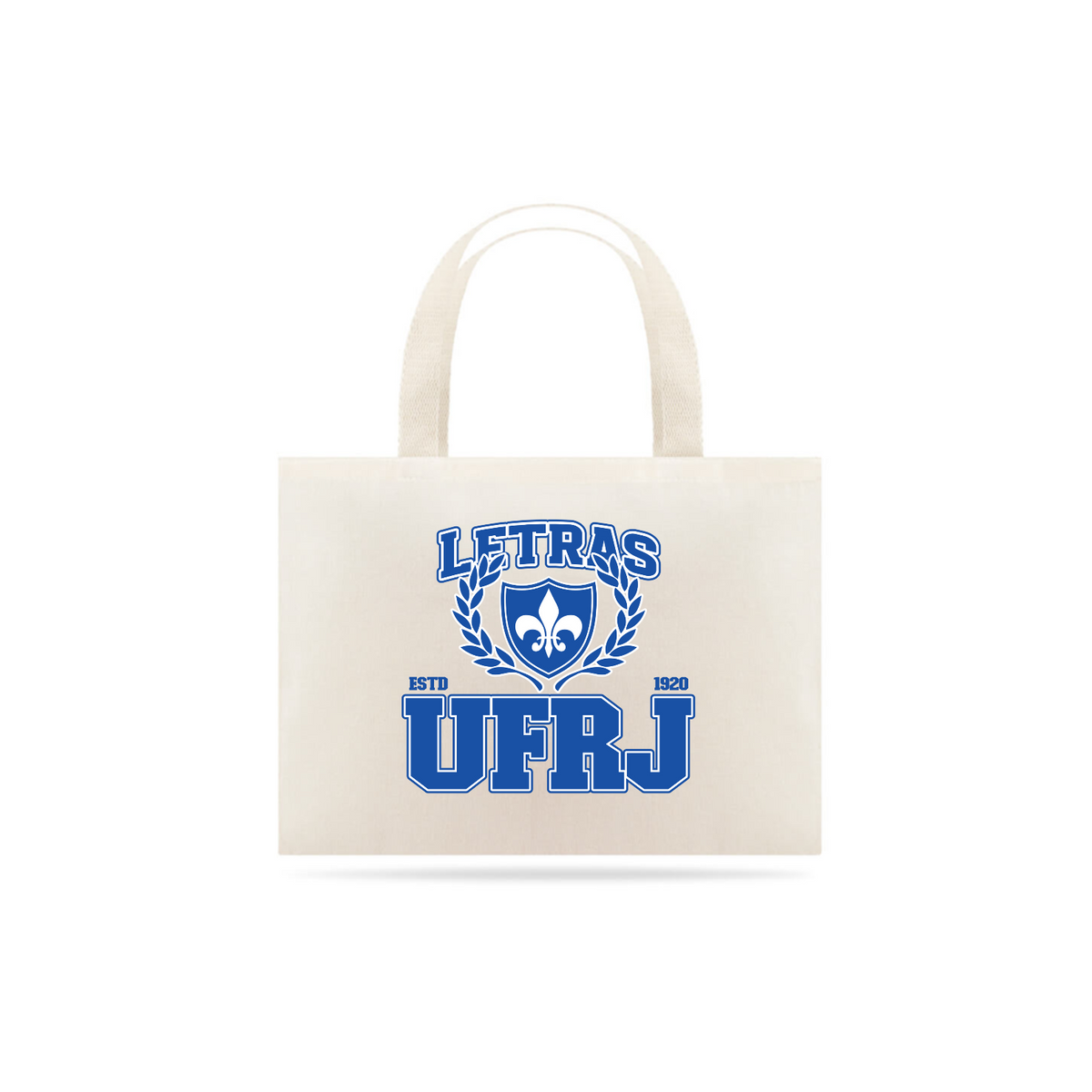 Nome do produto: UniVerso - Ecobag Letras UFRJ