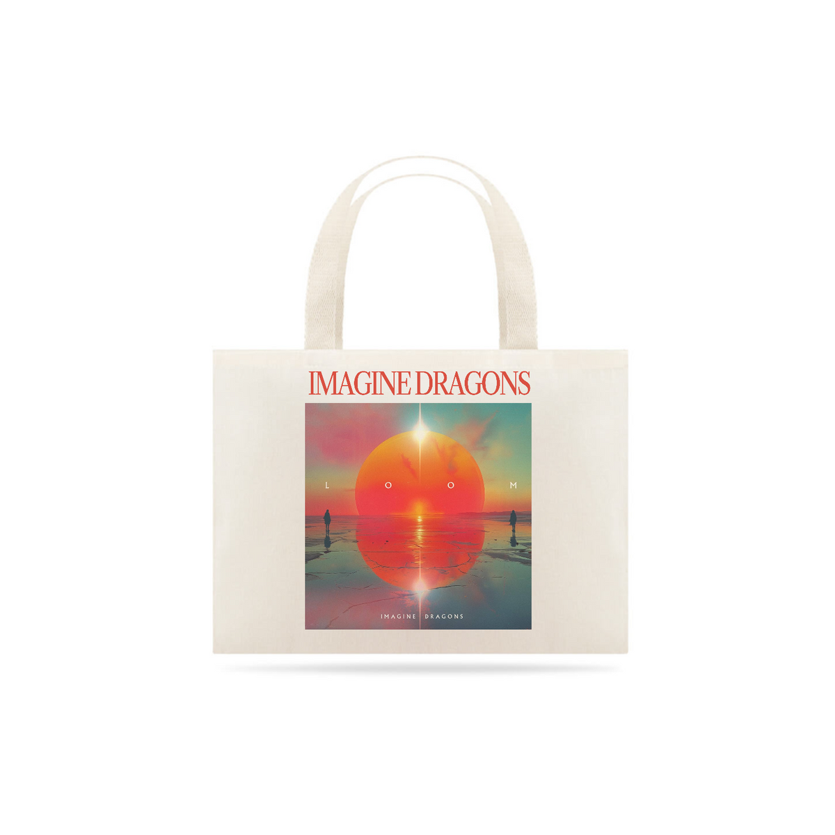 Nome do produto: Pondera in Rio- Ecobag Grande- LOOM- Imagine Dragons