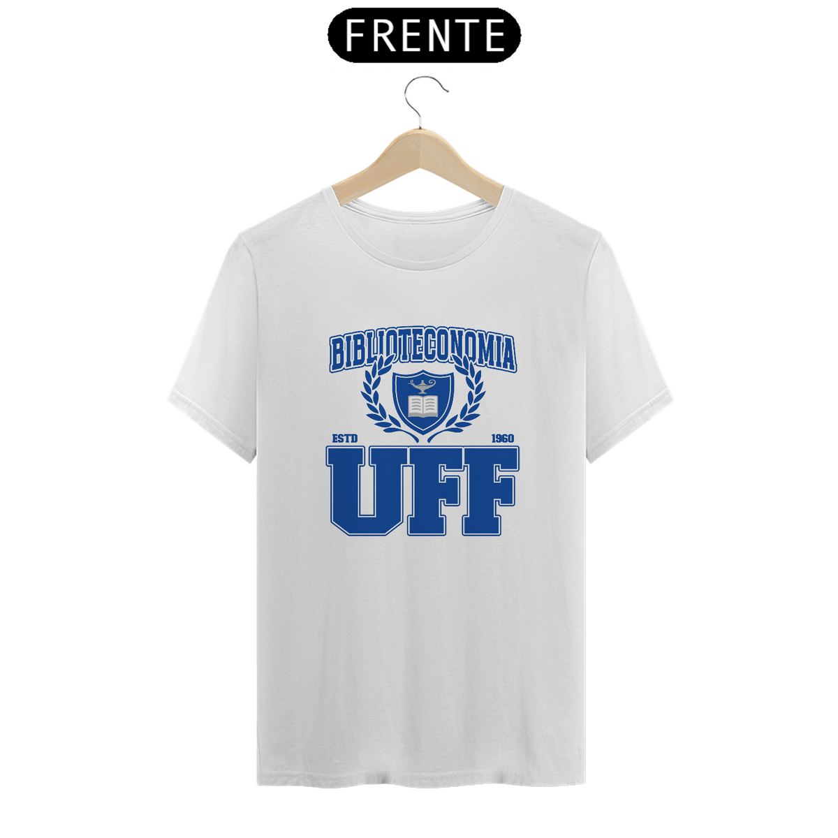 Nome do produto: UniVerso - Camisa Biblioteconomia UFF 