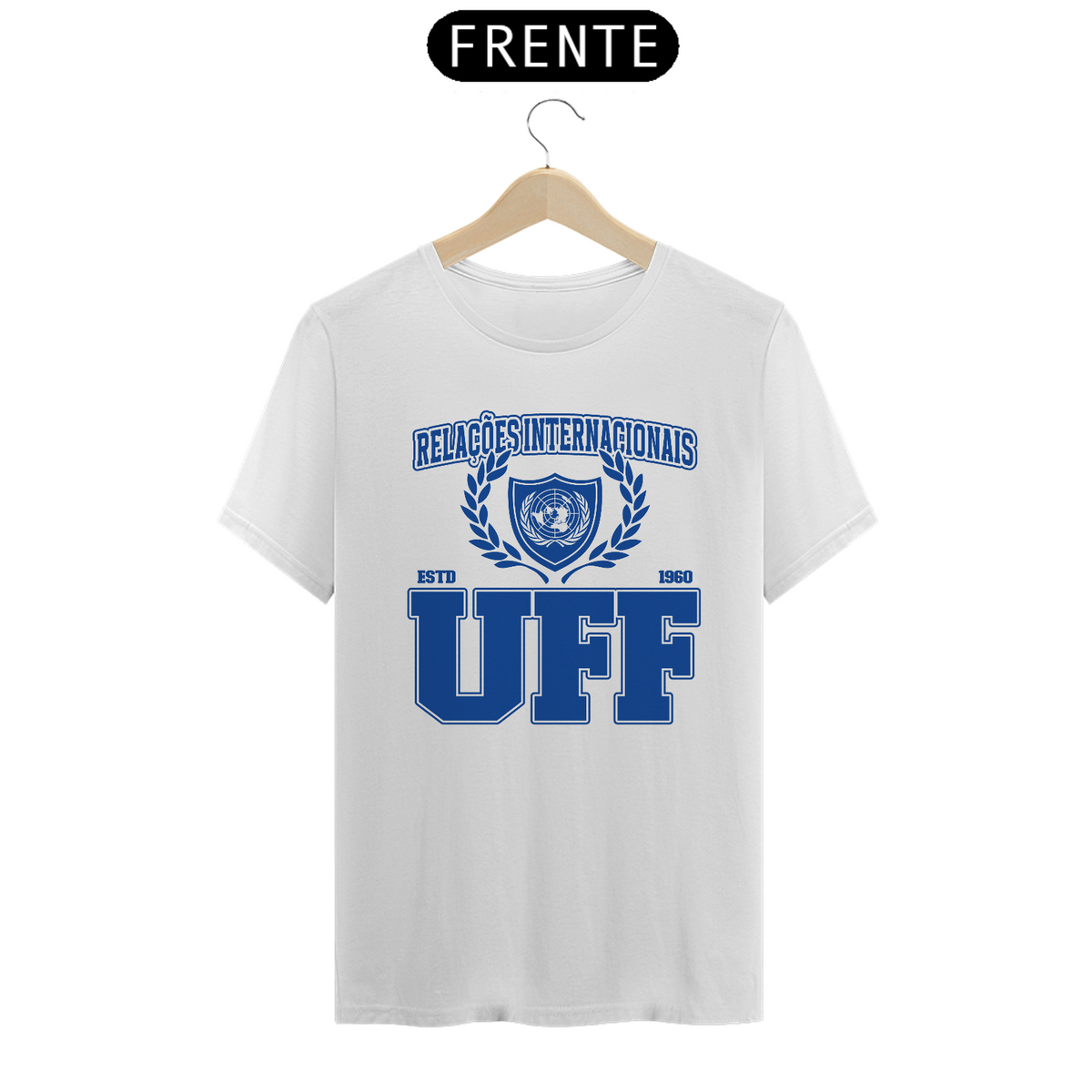 Nome do produto: UniVerso | Camiseta Relações Internacionais UFF