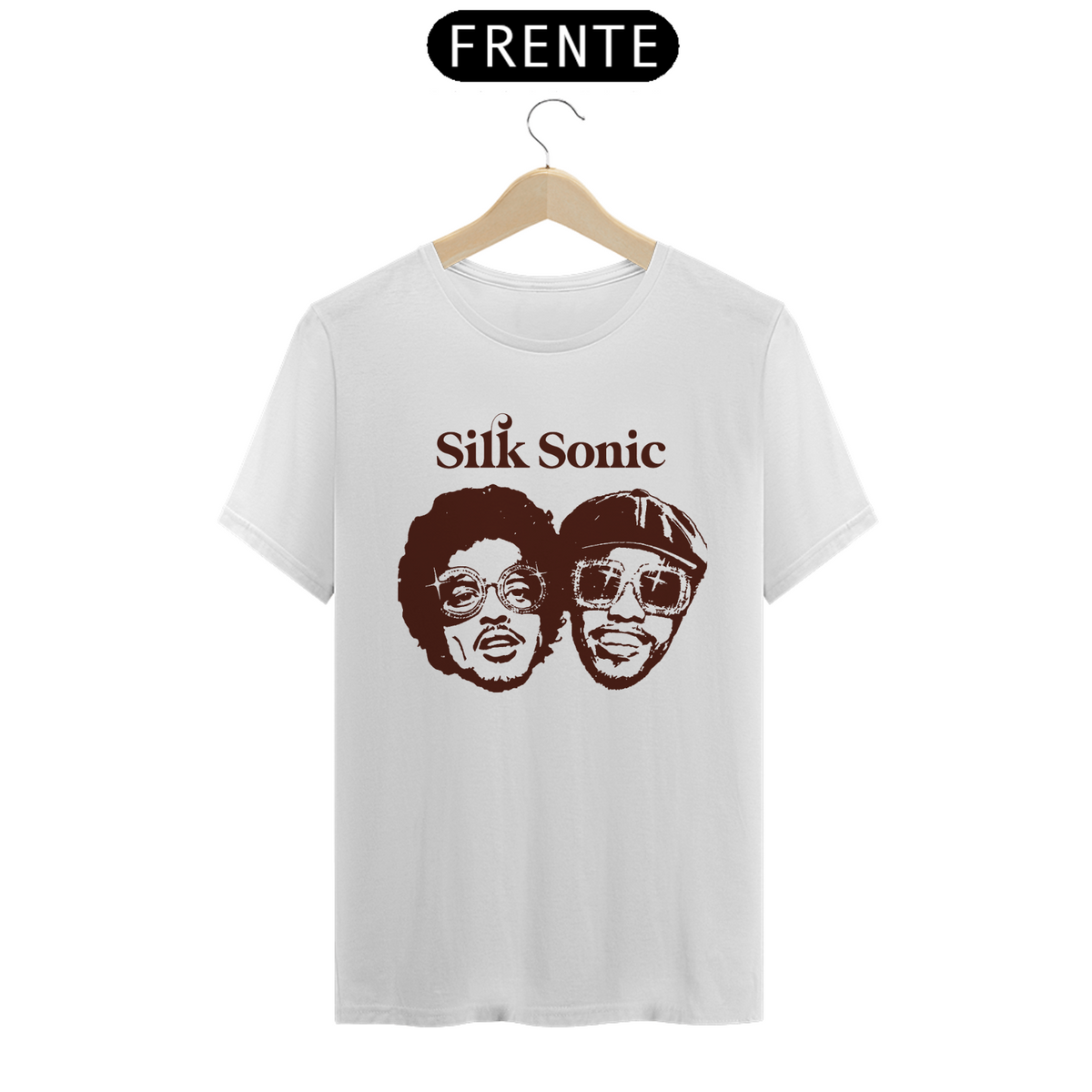 Nome do produto: Bruninho - T-Shirt Classic Bruno Mars- Silk Sonic 