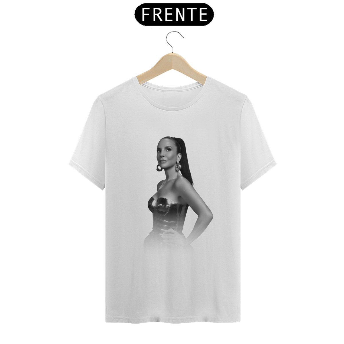 Nome do produto: Brasilidades- T-Shirt Ivete Sangalo 