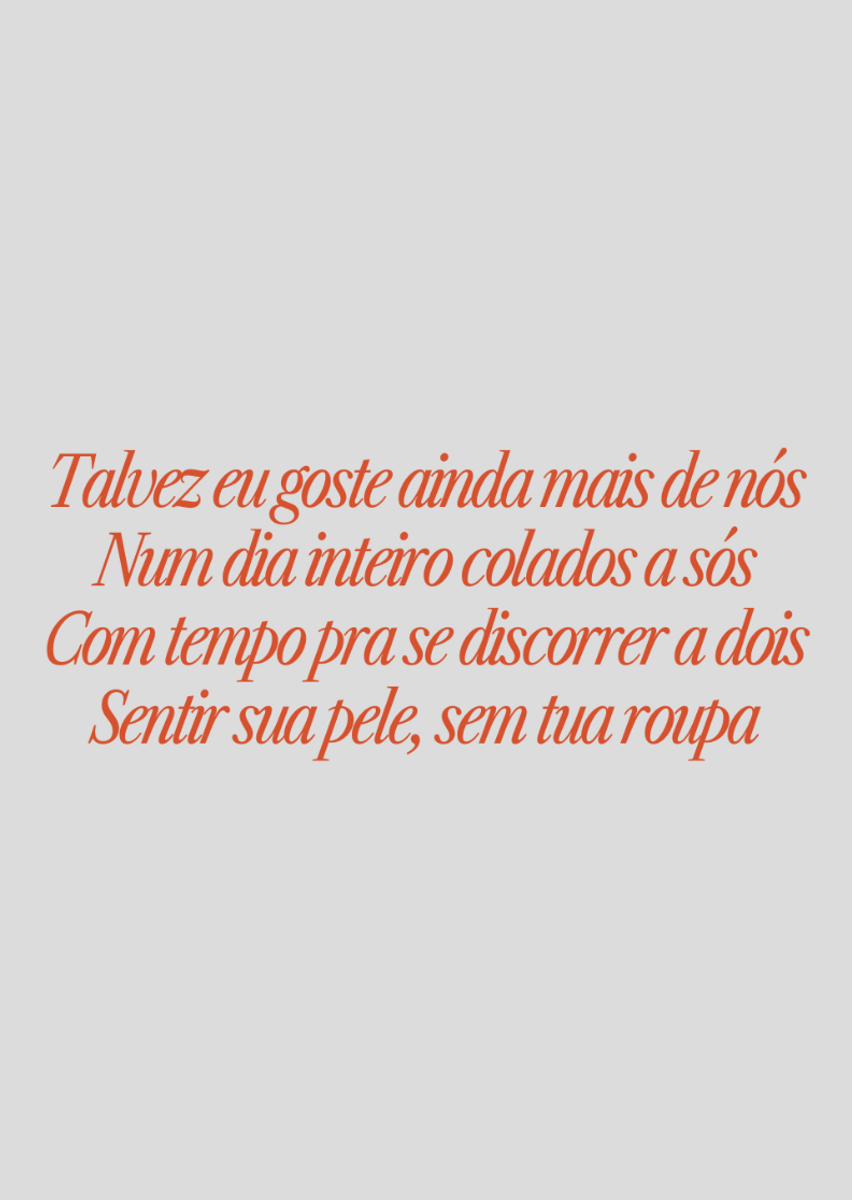 Nome do produto: Acessórios - Brasilidades - Talvez Eu Goste Ainda Mais de Nós - Liniker