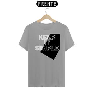 Nome do produtoCAMISETA - T SHIRT QUALITY UNISEX - KEEP IT SIMPLE